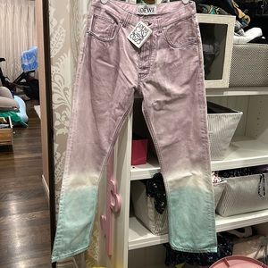 Lavender to mint pastel jeans brand new